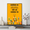 Mẫu tranh slogan: Không ai trong chúng ta thông minh bằng tất cả chúng ta