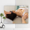Mẫu tranh spa đẹp hình ảnh massage thư giãn cho nữ khách hàng